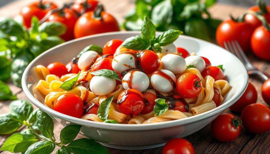 caprese pasta salad