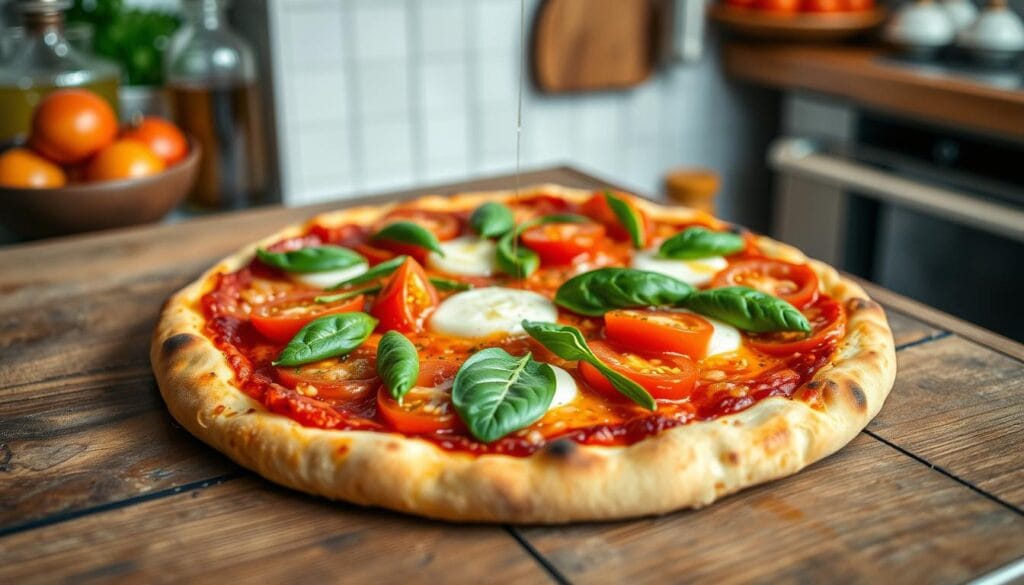 flatbread margherita pizza​