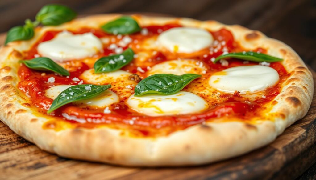 flatbread margherita pizza