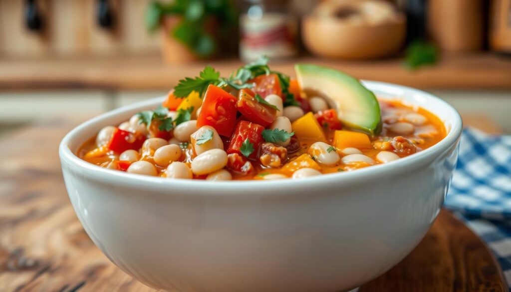 vegetarian white bean chili