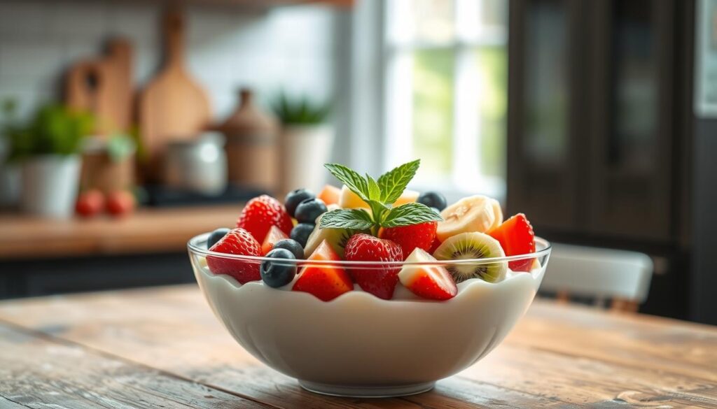 Paul's Creamy Fruit Salad Yoghurt