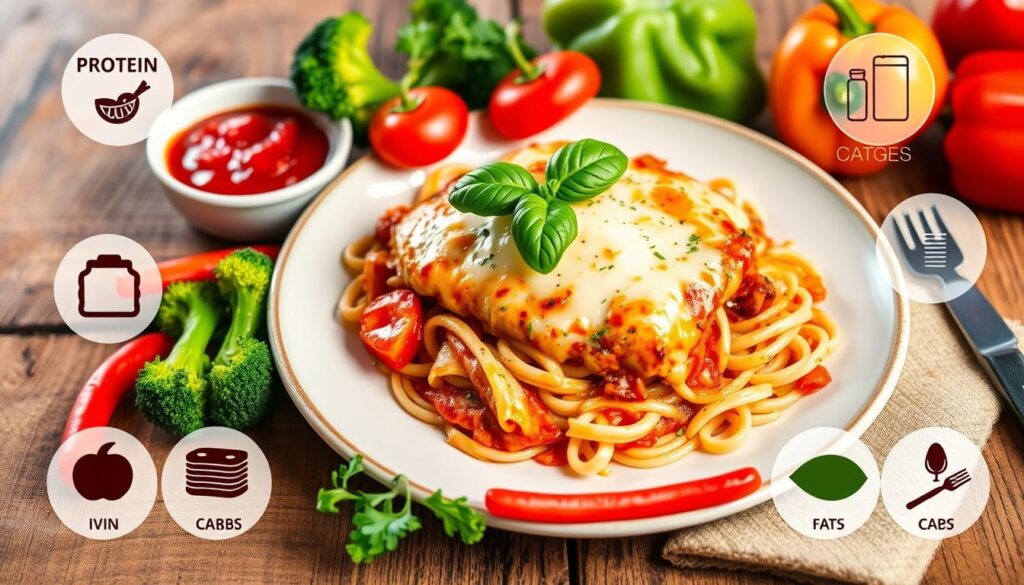 chicken parmesan casserole nutrition