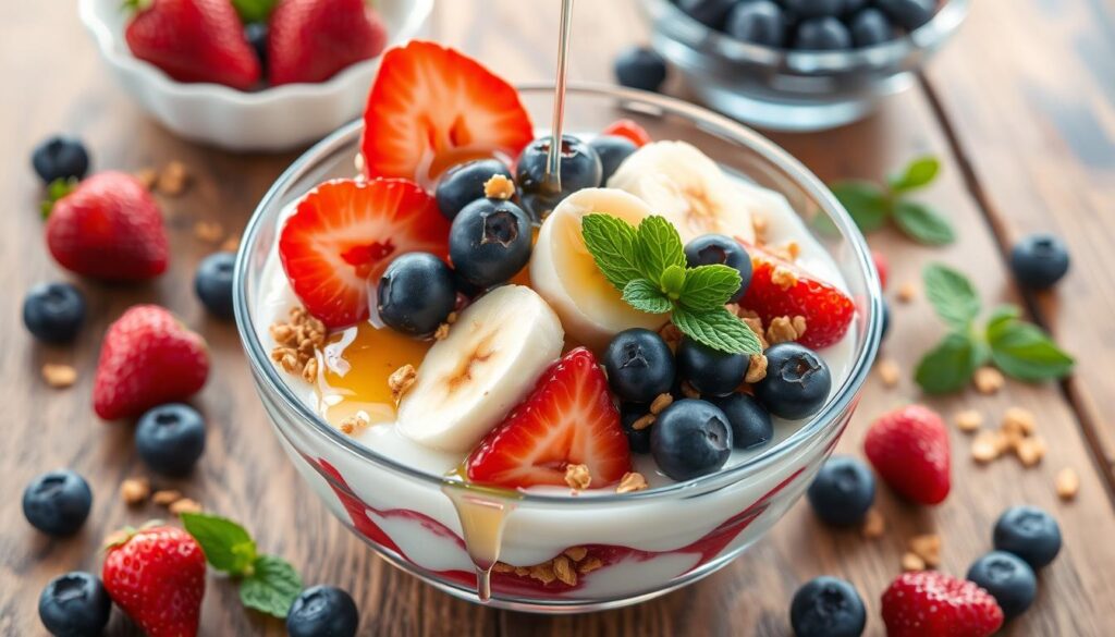 fruit yogurt parfait