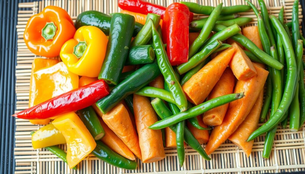 vegetables for tempura