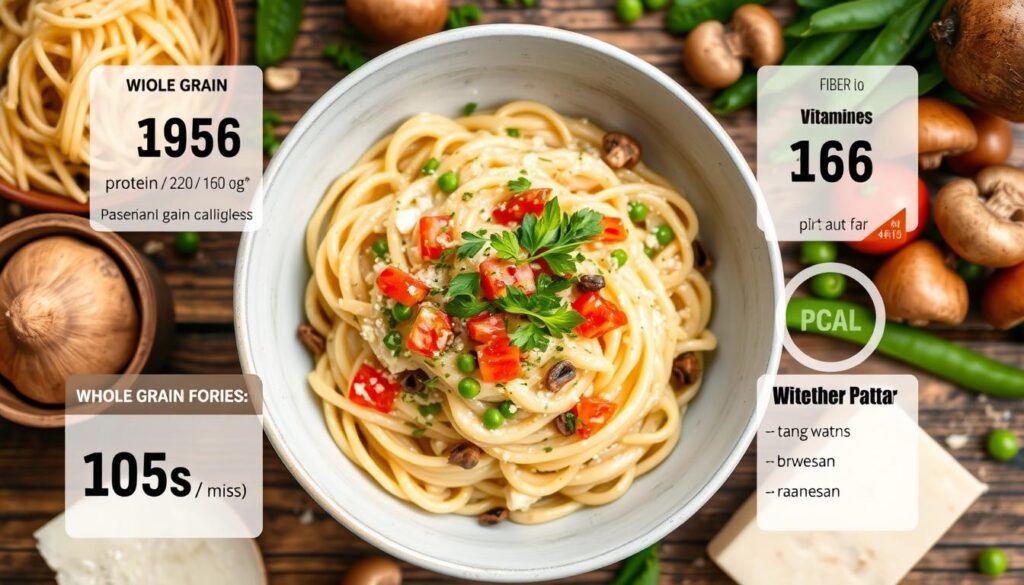 vegetarian carbonara recipe nutrition