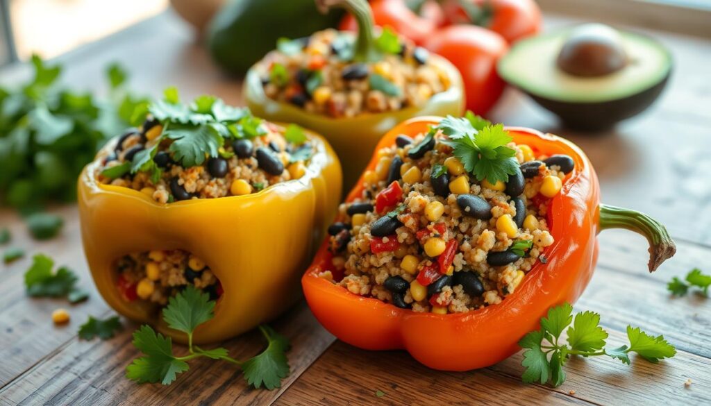 Vegetarian Stuffed Peppers