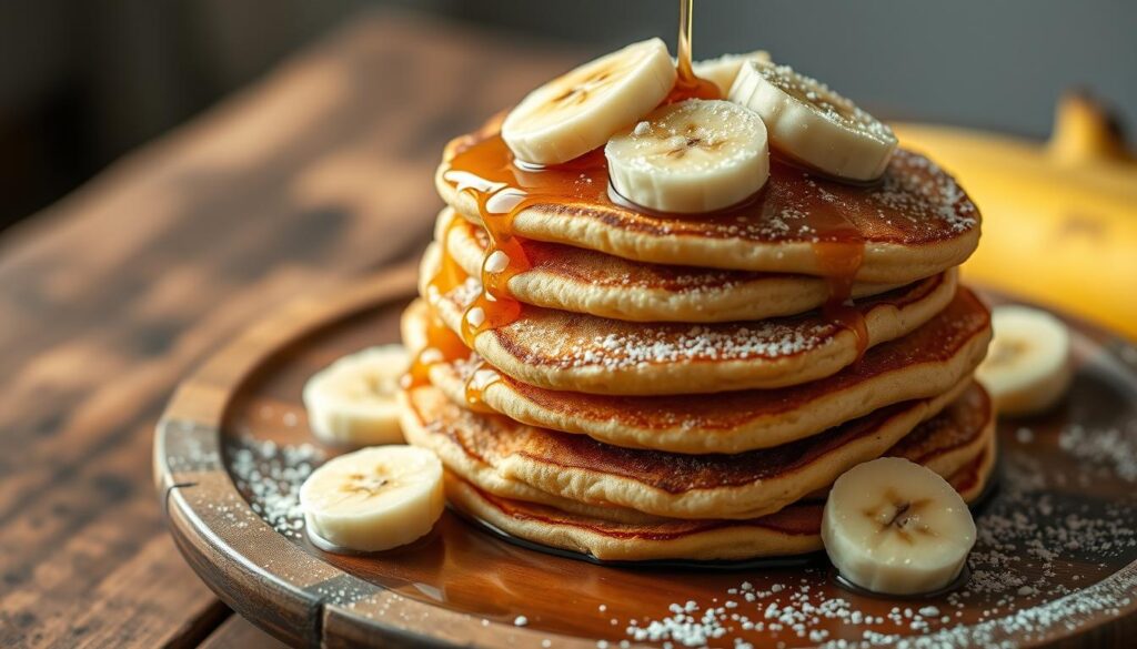 banana protein pancakes