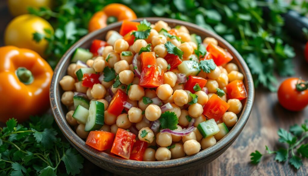 chickpea chicken salad vegan