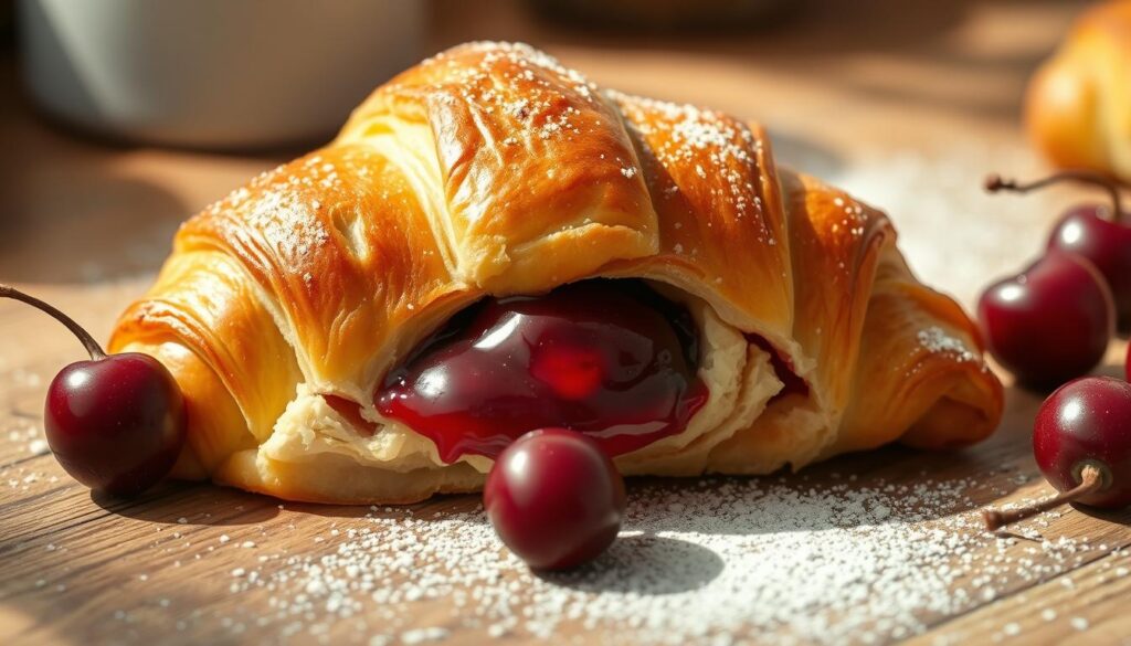 crescent roll cherry danish