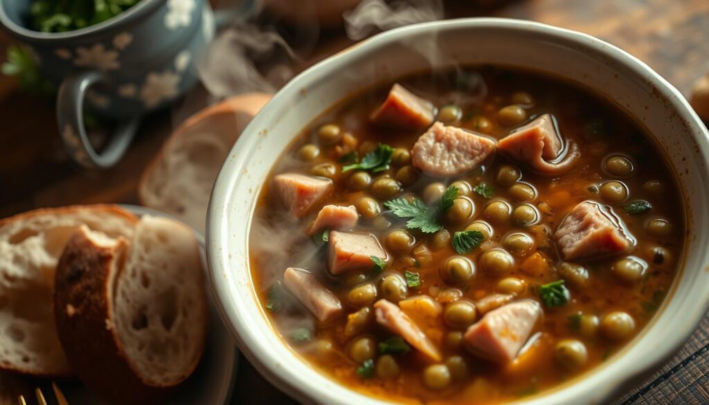 ham and lentil soup