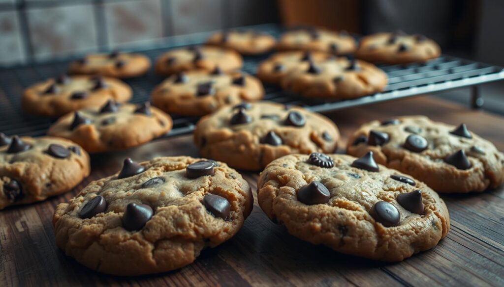 homemade chocolate chip cookies