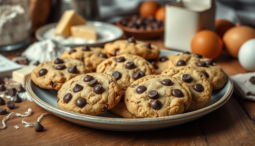 homemade chocolate chip cookies