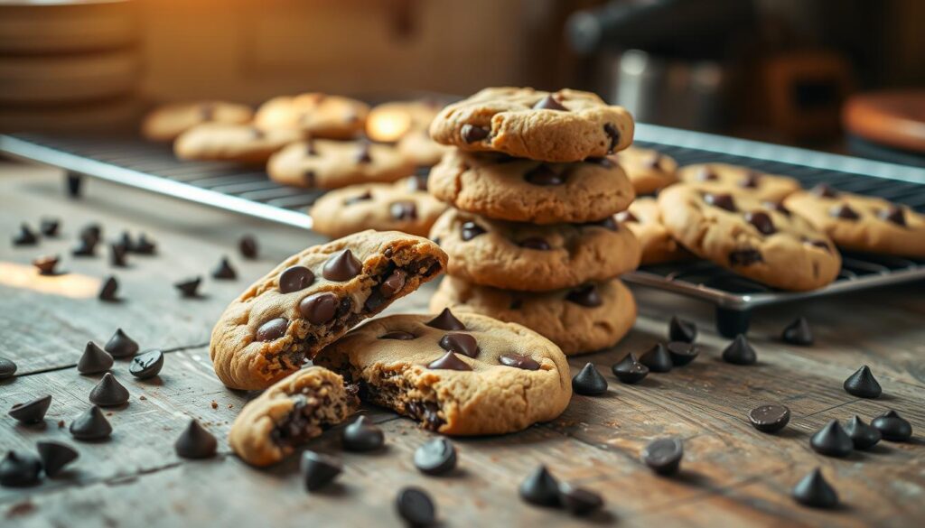 homemade chocolate chip cookies