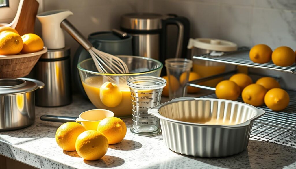 lemon drizzle cake equipment