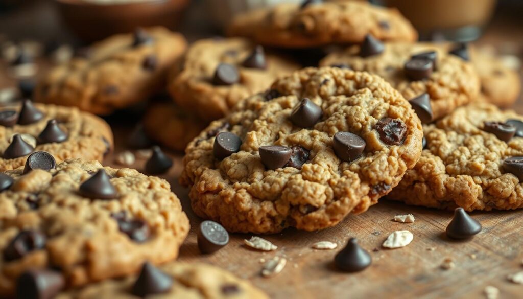 oatmeal peanut butter chocolate chip cookies