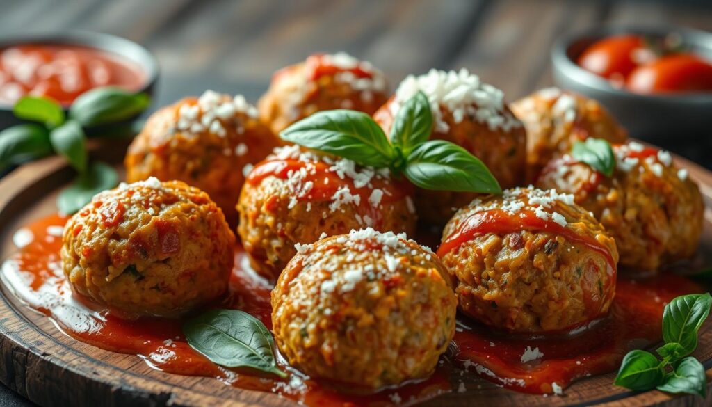 vegetarian meatballs