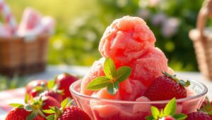 Strawberry Sorbet