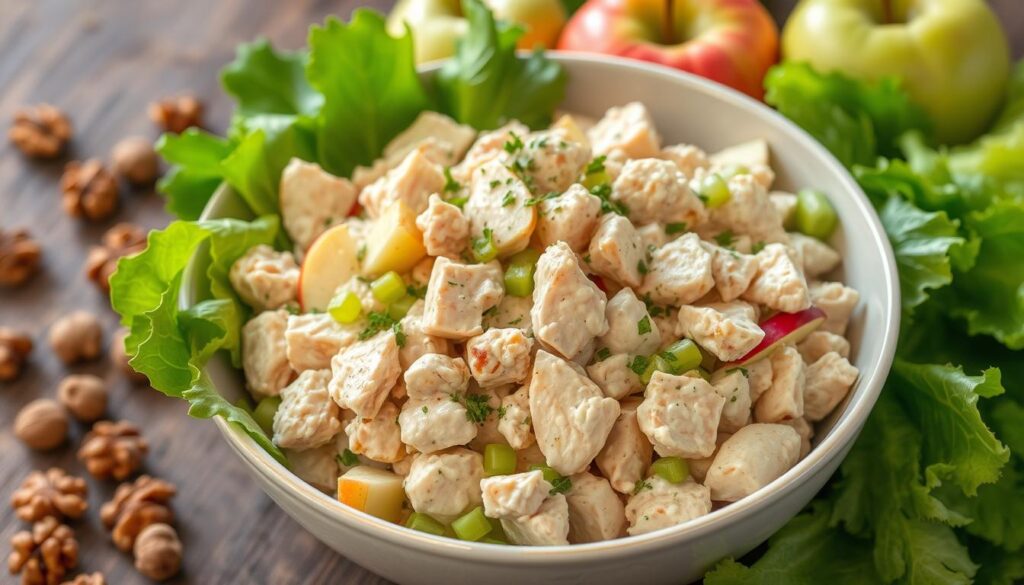 chicken salad with apples