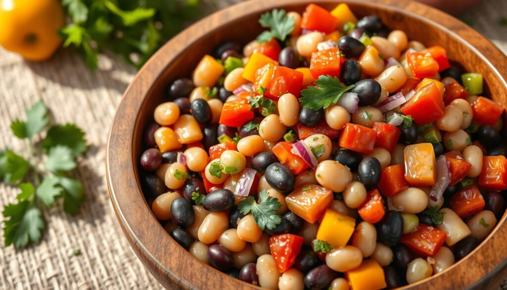 dense bean salad recipe