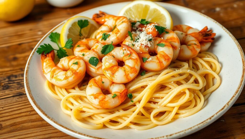 garlic shrimp scampi