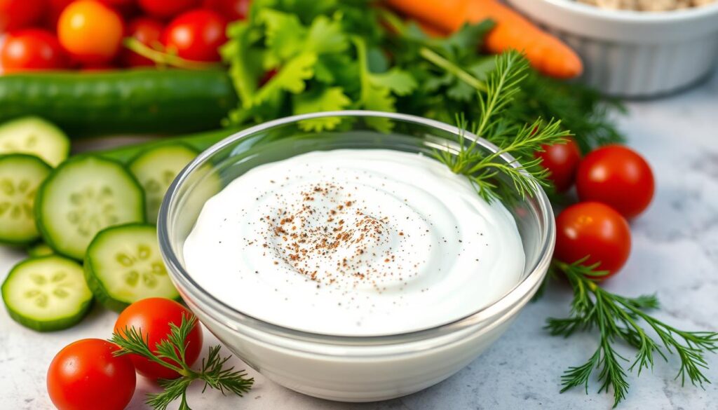 greek yogurt and ranch seasoning dressing