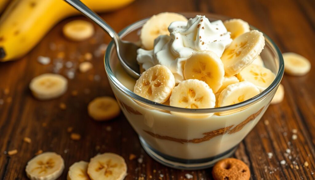 layering banana pudding