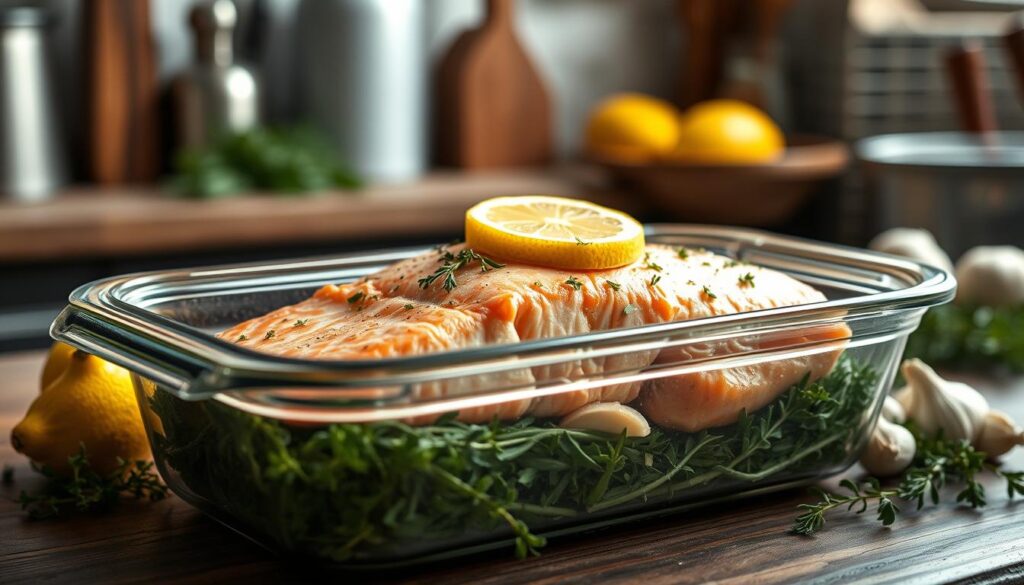 lemon butter salmon storage