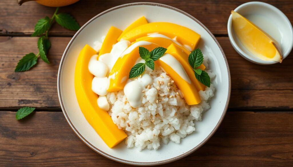 mango glutinous rice recipe