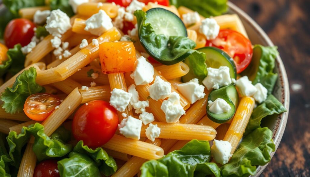 pasta house salad texture