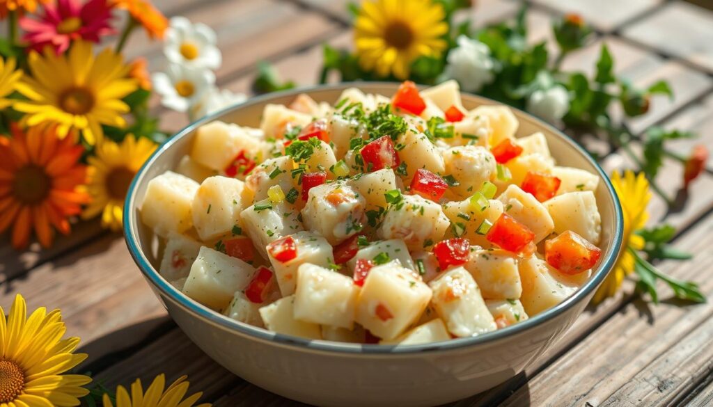 potato salad with mayonnaise