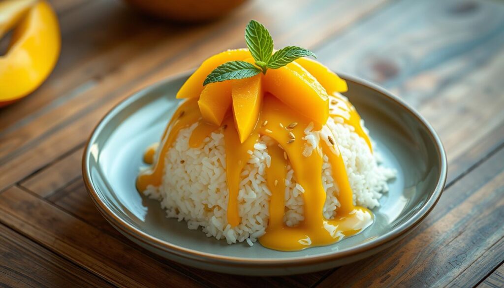 thai mango sticky ric