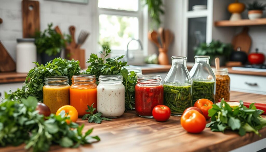 vegan salad dressing storage