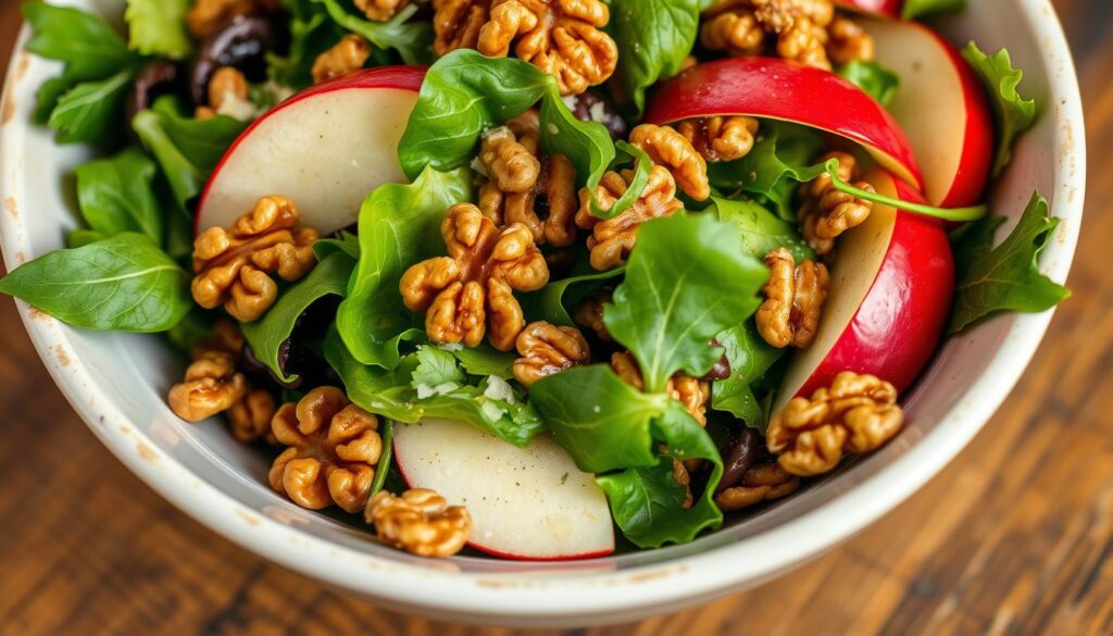 walnuts in salad